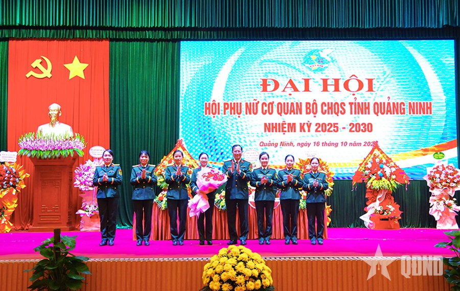 Đại hội Phụ nữ cơ quan Bộ CHQS tỉnh Quảng Ninh nhiệm kỳ 2025-2030